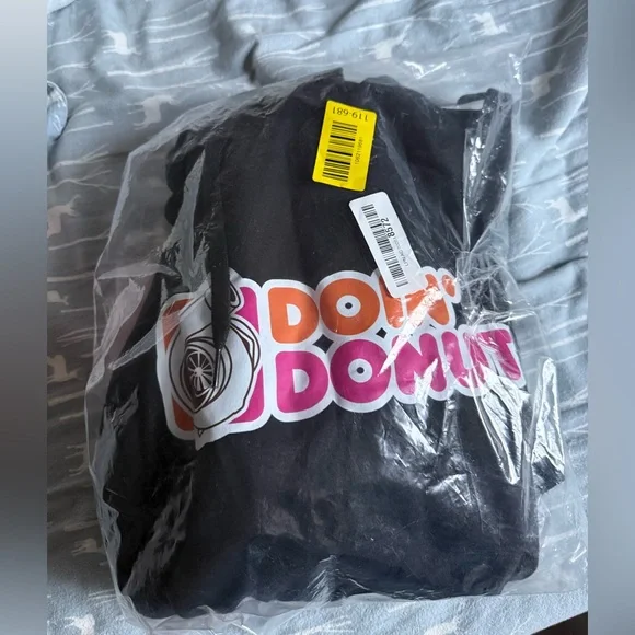 Racecar & Drift Doin' Donuts Funny Racing Enthusiast Pullover Hoodie Medium NWT - Picture 2 of 3